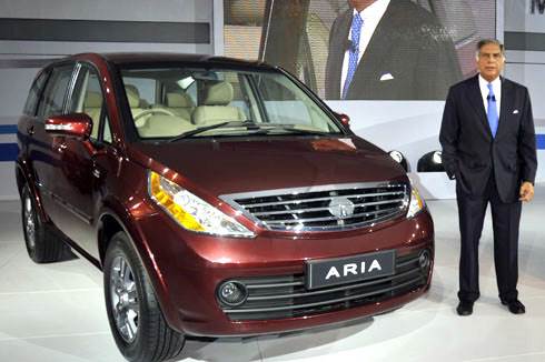 Tata Aria launched at the Expo